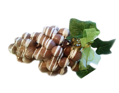One Large "GRAPEFUL" Grape Milk Chocolate Cluster