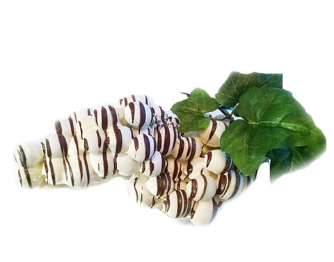 One Large "GRAPEFUL" Grape White Chocolate Cluster