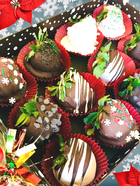 One Dozen Shari’s Christmas Snowflake Berries