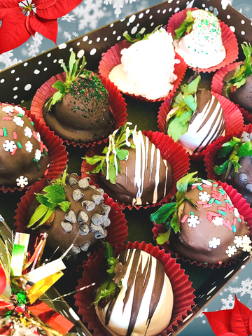 One Dozen Shari’s Christmas Snowflake Berries