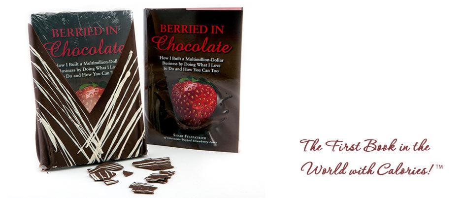 The First Book in the World with Calories! TM Now you can read Shari's book and eat her chocolate at the same time! TM